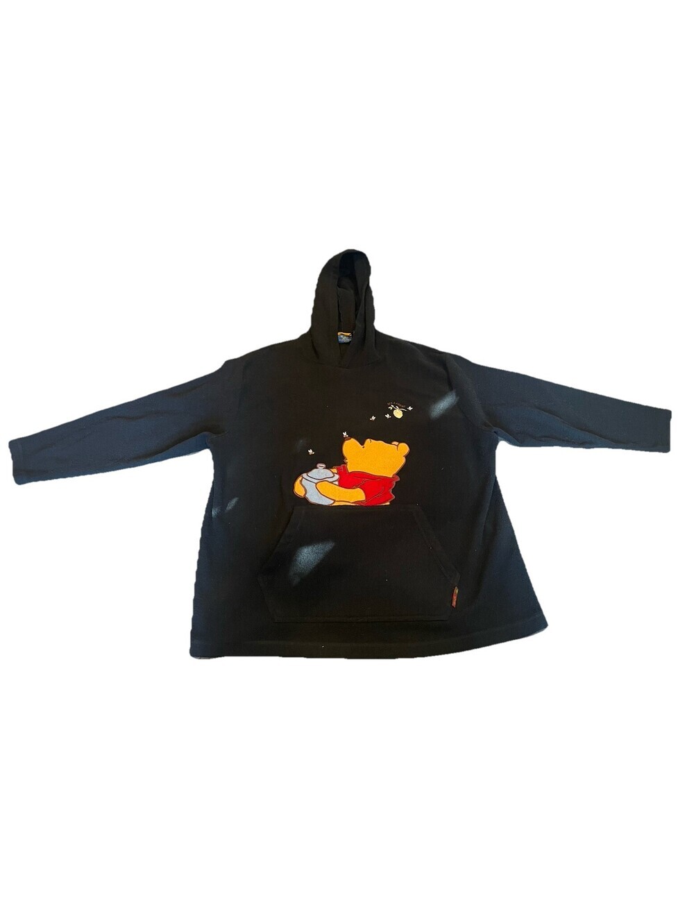 Vintage 90s Disney Winnie the Pooh Womens 2X Fleece Hoodie Sweatshirt